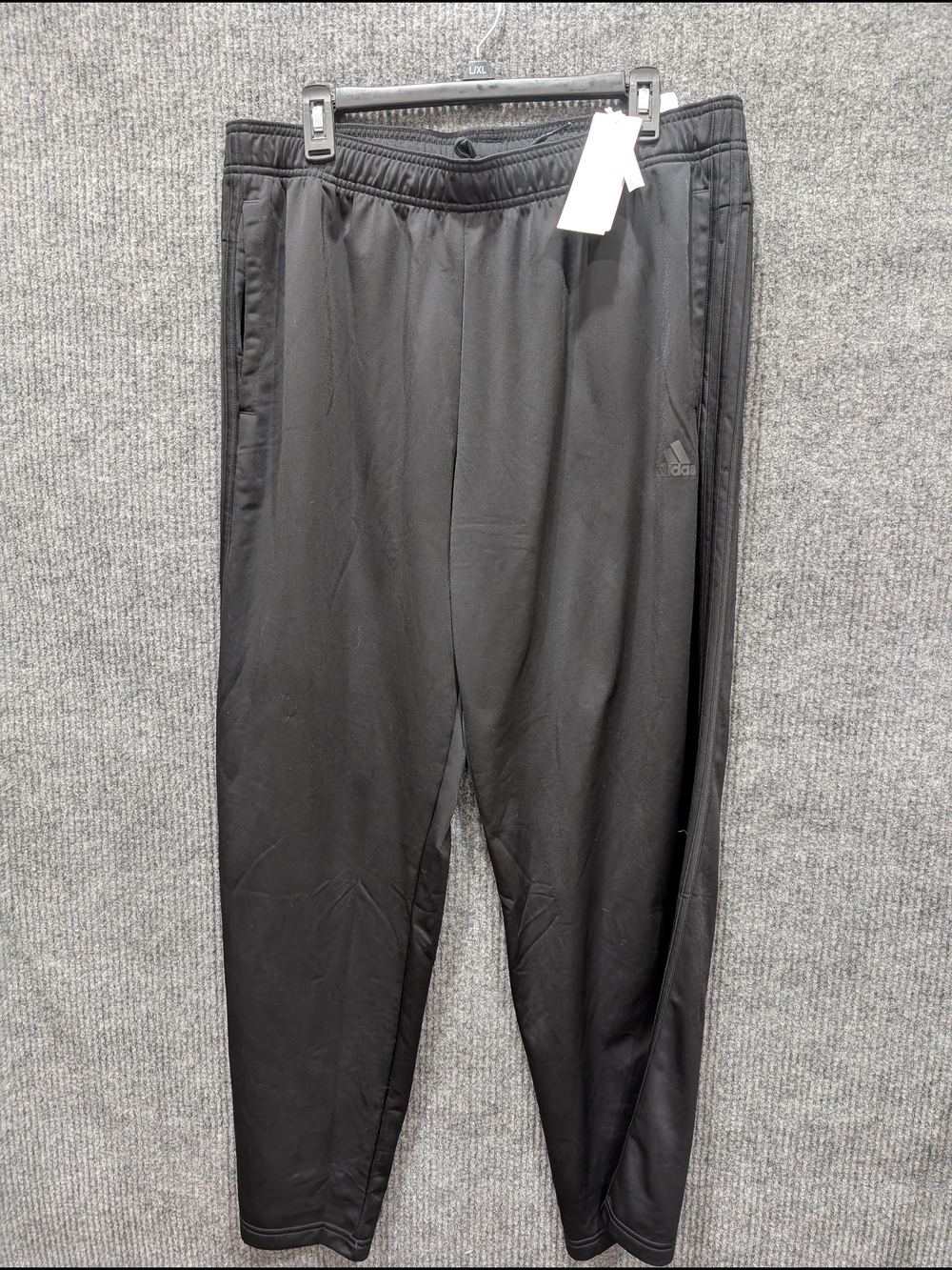 adidas Black Men's Athletic Joggers with Subtle Logo